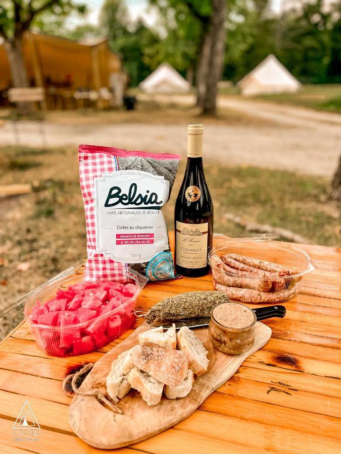 Lodg'Ing Nature Camp Chateaux De La Loire Cellettes  Dış mekan fotoğraf